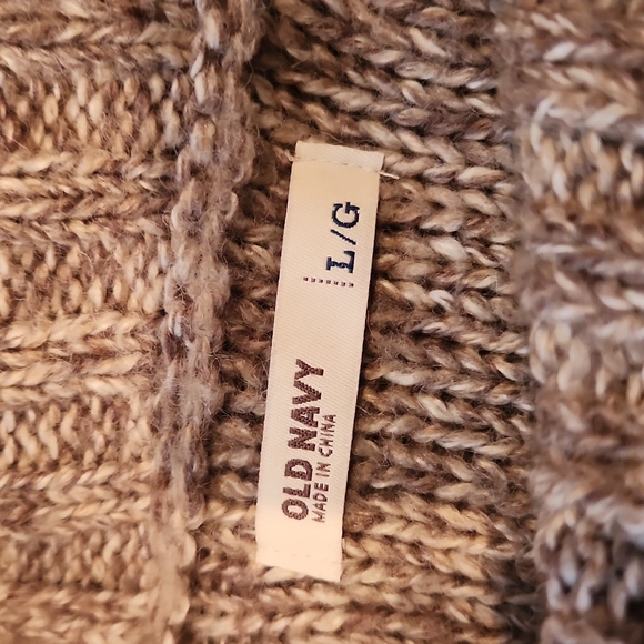 Old Navy Tunic Cowl/Zipper Neck Sweater - Picture 3 of 4